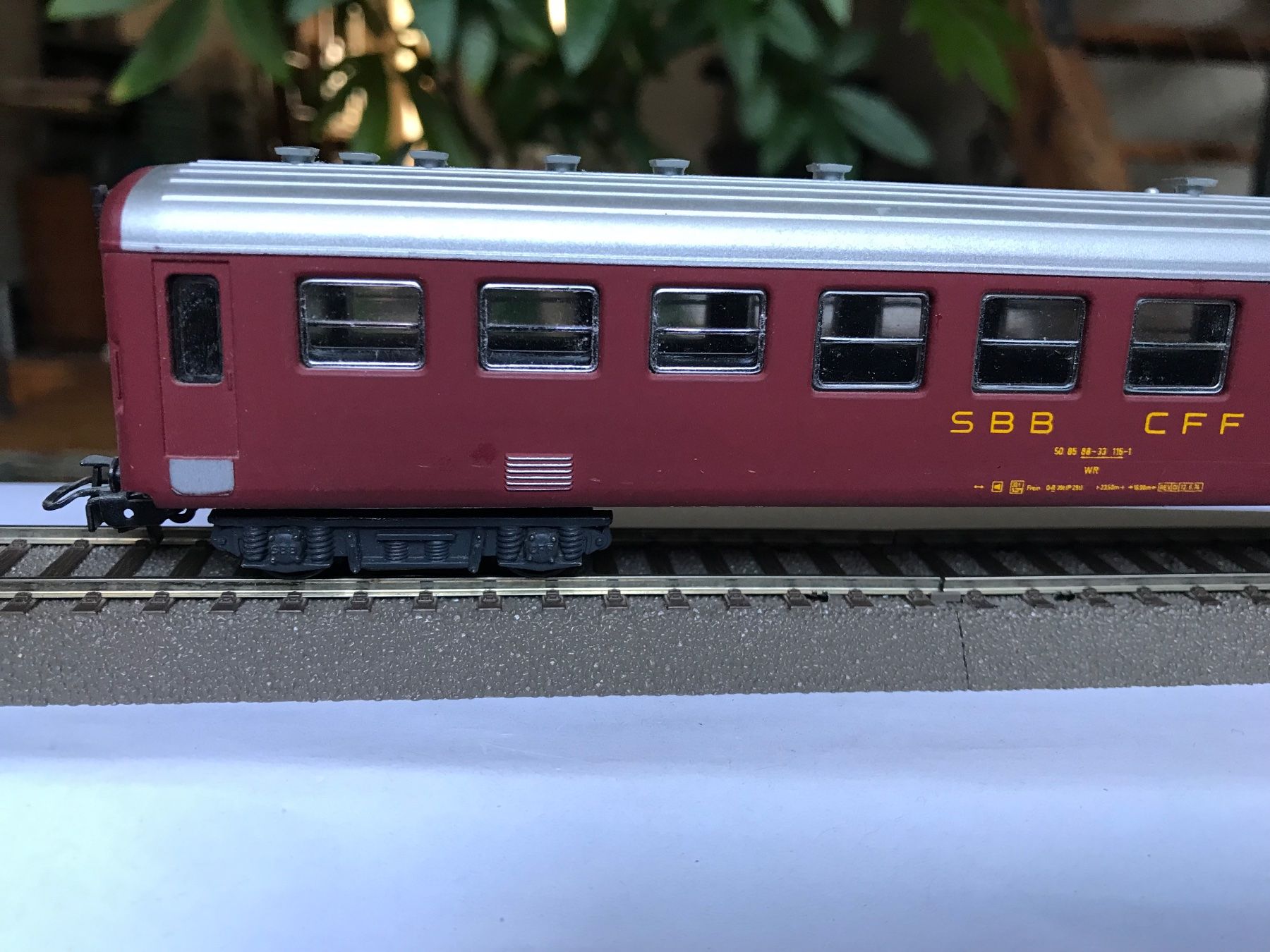 Hag Modellini di ferrovie: HAG 405, restaurantwagen der SBB – Usato da Liestal venduto da ozo2005 5