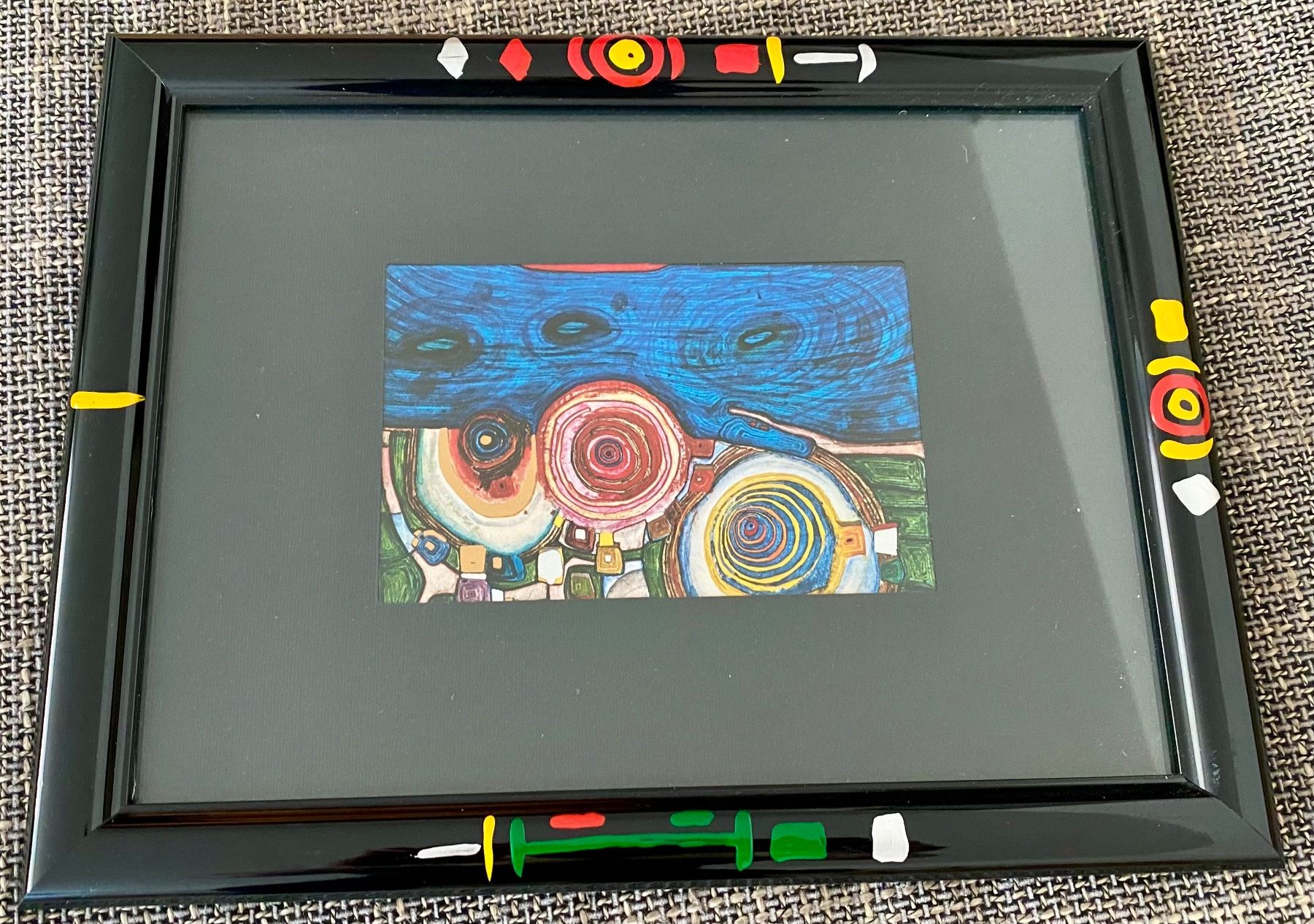 Foto & Immagini: 3 Bilder von Hundertwasser 27x21cm – Usato da Reichenburg venduto da Noxima 2
