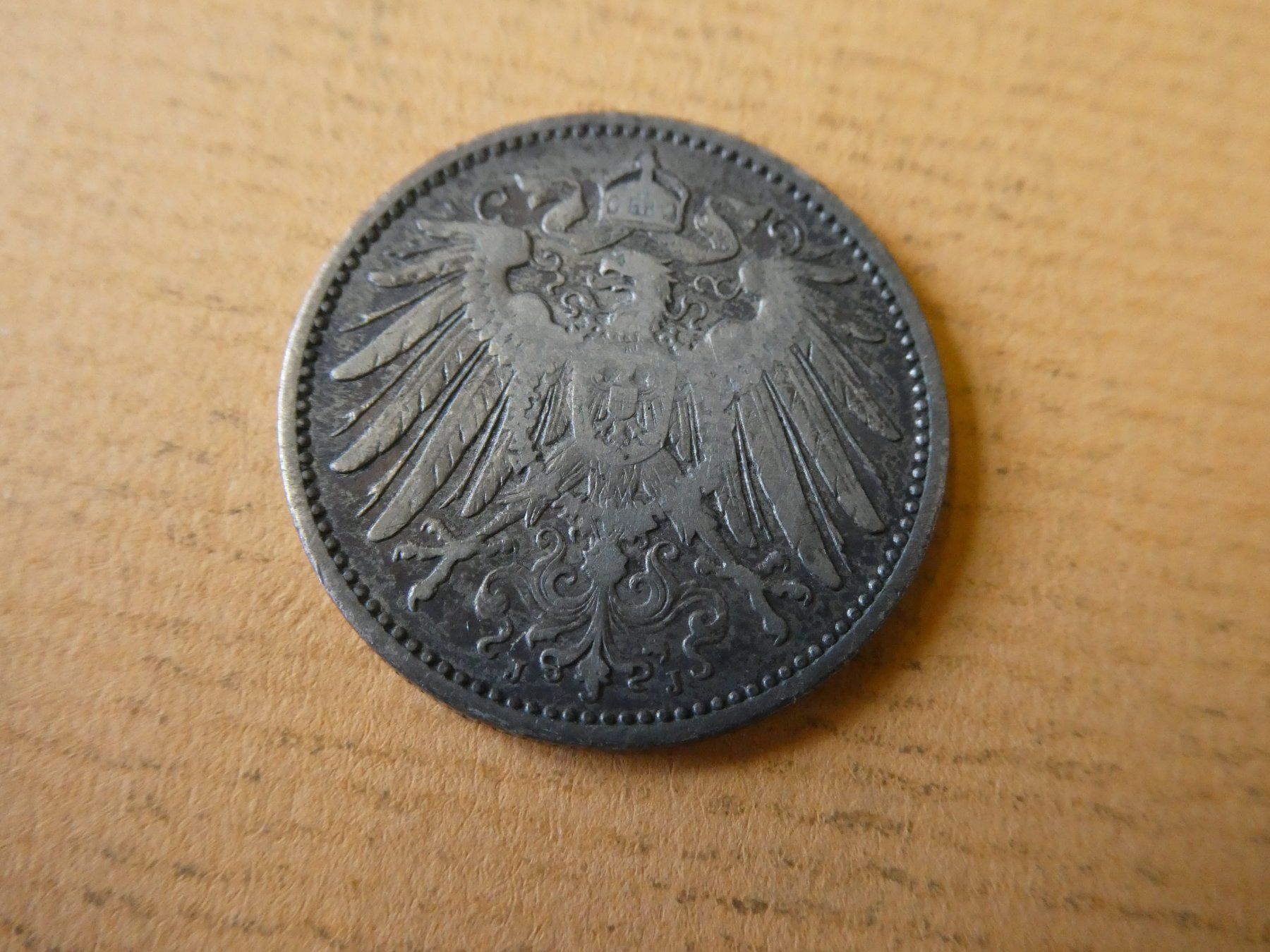 Alle Münzen: Dt. Reich 1903 J, 1 Silbermark – Gebraucht aus Hinterforst von Rohusri 1