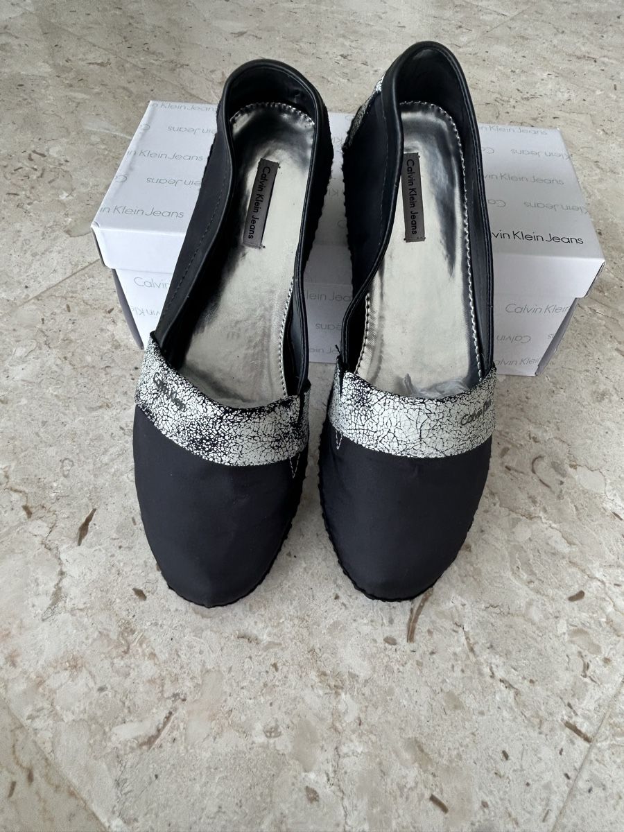Calvin Klein Scarpe da donna: Espadrille donna Calvin Klein numero 40 – Nuovo e nell'imballaggio originale da Locarno venduto da Matic04