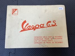 Vespa GS 150 Handbuch original
