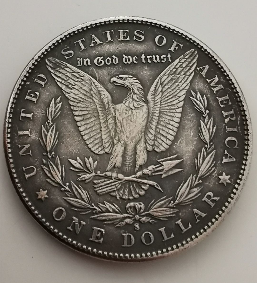 Toutes les monnaies: One Morgan Dollar 1880 S Silber – D'occasion à Zürich par turbopuz 1