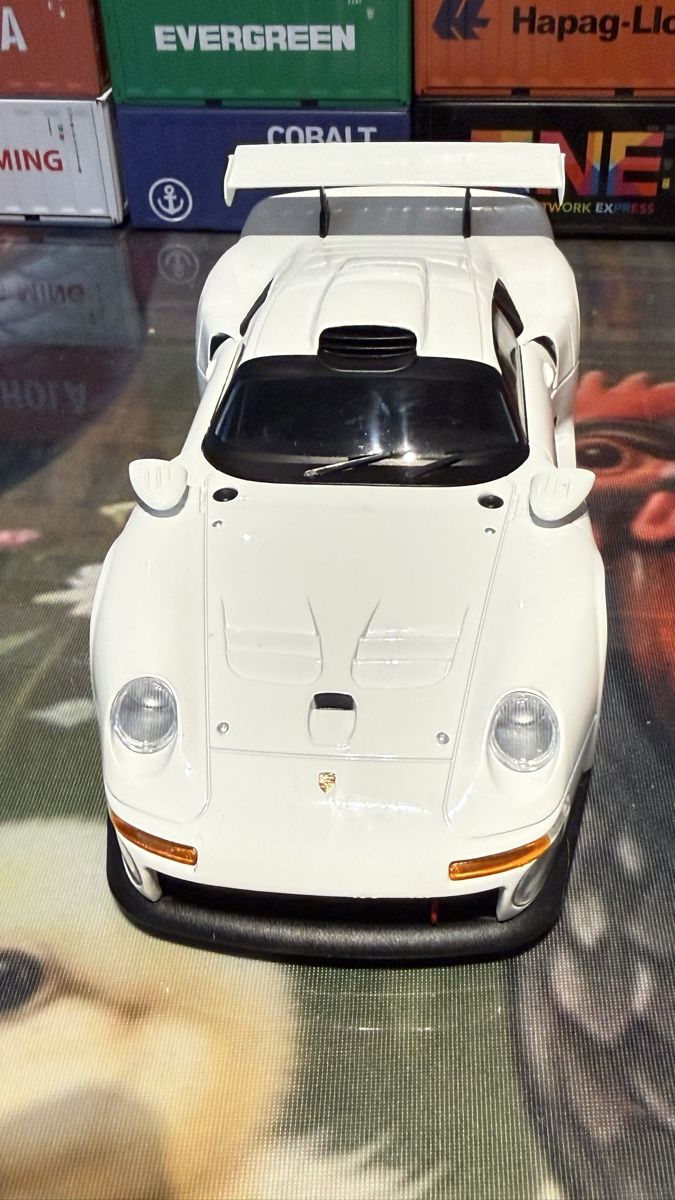 Porsche Modellini d'auto: Porsche 911 GT1 weiss  – Nuovo (secondo la descrizione) da Basel venduto da Zomeg 8
