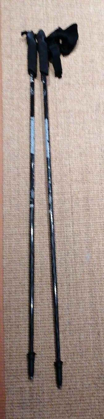Komperdell Bastoncini da trekking: Nording Walking Stöcke Carbon, 110 cm – Usato da Grächen venduto da Hel7890