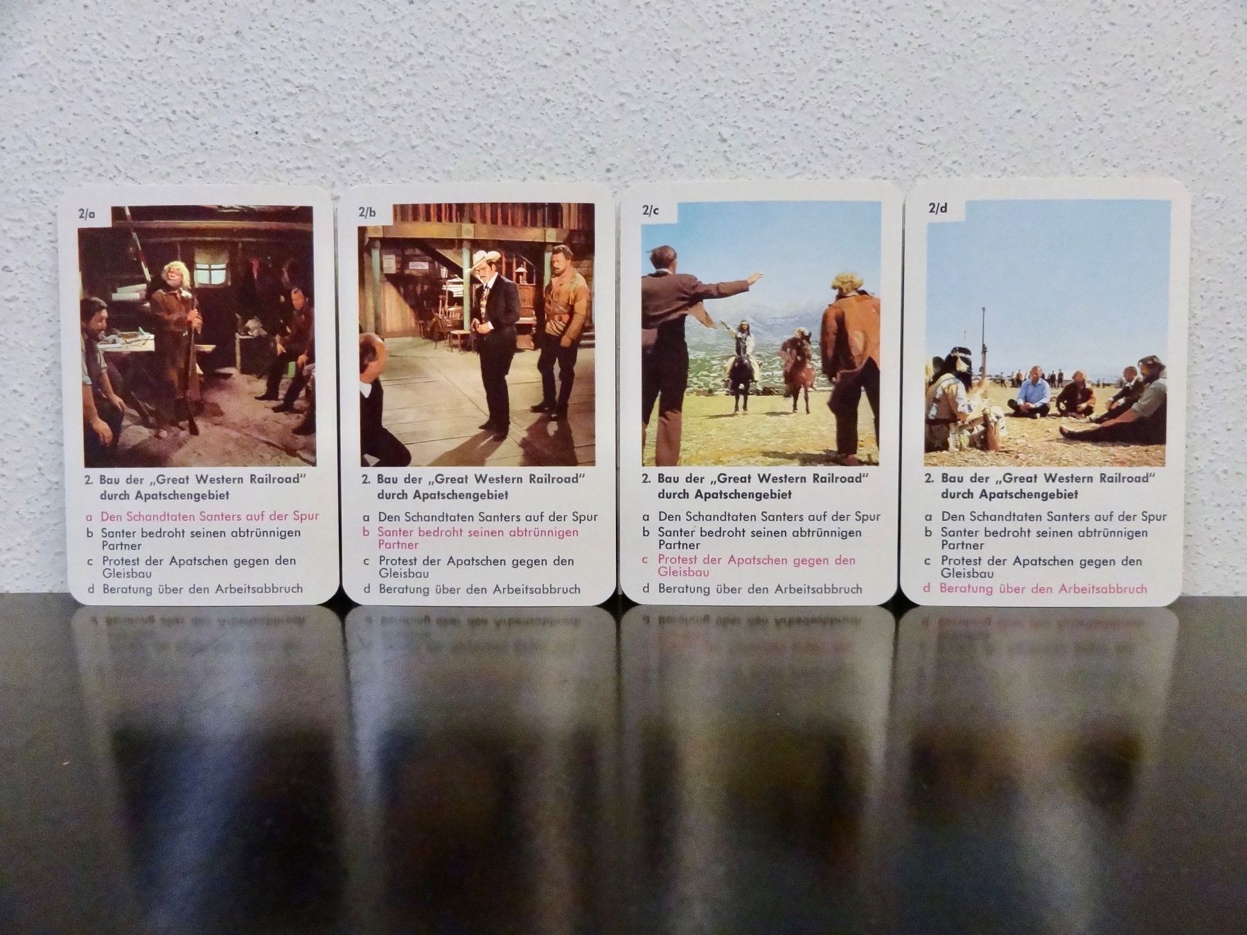 Giochi: schönes altes Quartett WINNETOU – Usato da Kerzers venduto da wisaundso 4