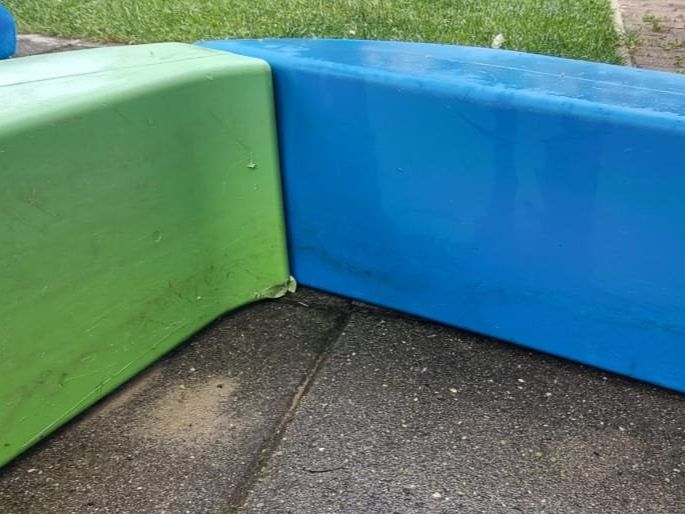 Sabbiera per bambini: Sandkasten von BIG , 150x150 cm – Usato da Oftringen venduto da Wetzigsmeitschi 4