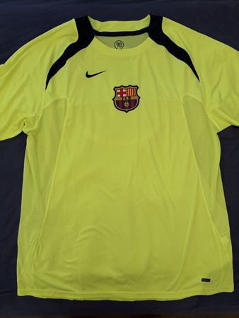 FC BARCELONA TRAININGS TRIKOT RONALDINHO MESSI BARCA NIKE