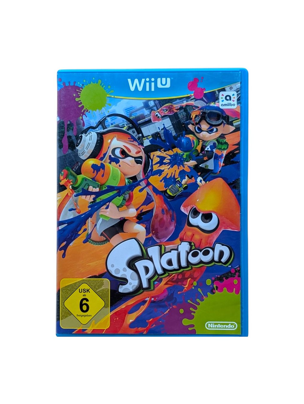 Nintendo Jeux: Splatoon Nintendo Wii U ohne Anleitung – D'occasion à Domat/Ems par IsseldorsShop