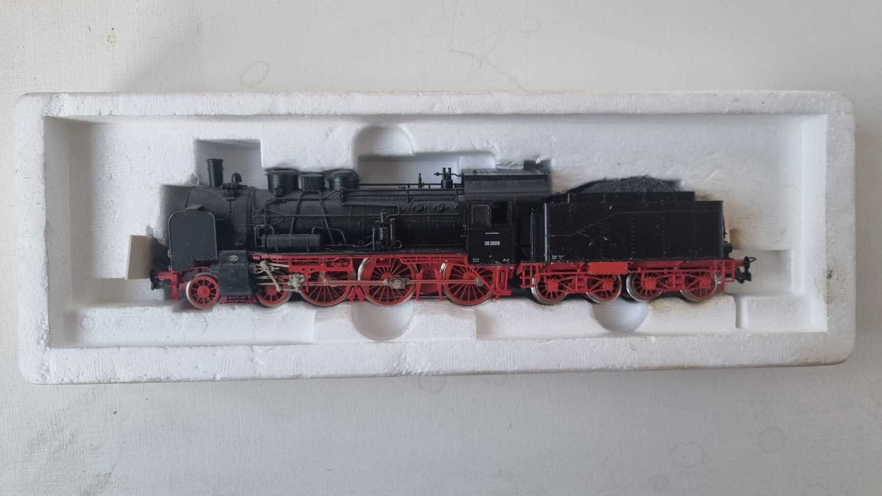 Fleischmann Modellini di ferrovie: HO, AC, Fleischmann, BR38 (38 2609) – Usato da Grand-Lancy venduto da LFW 3