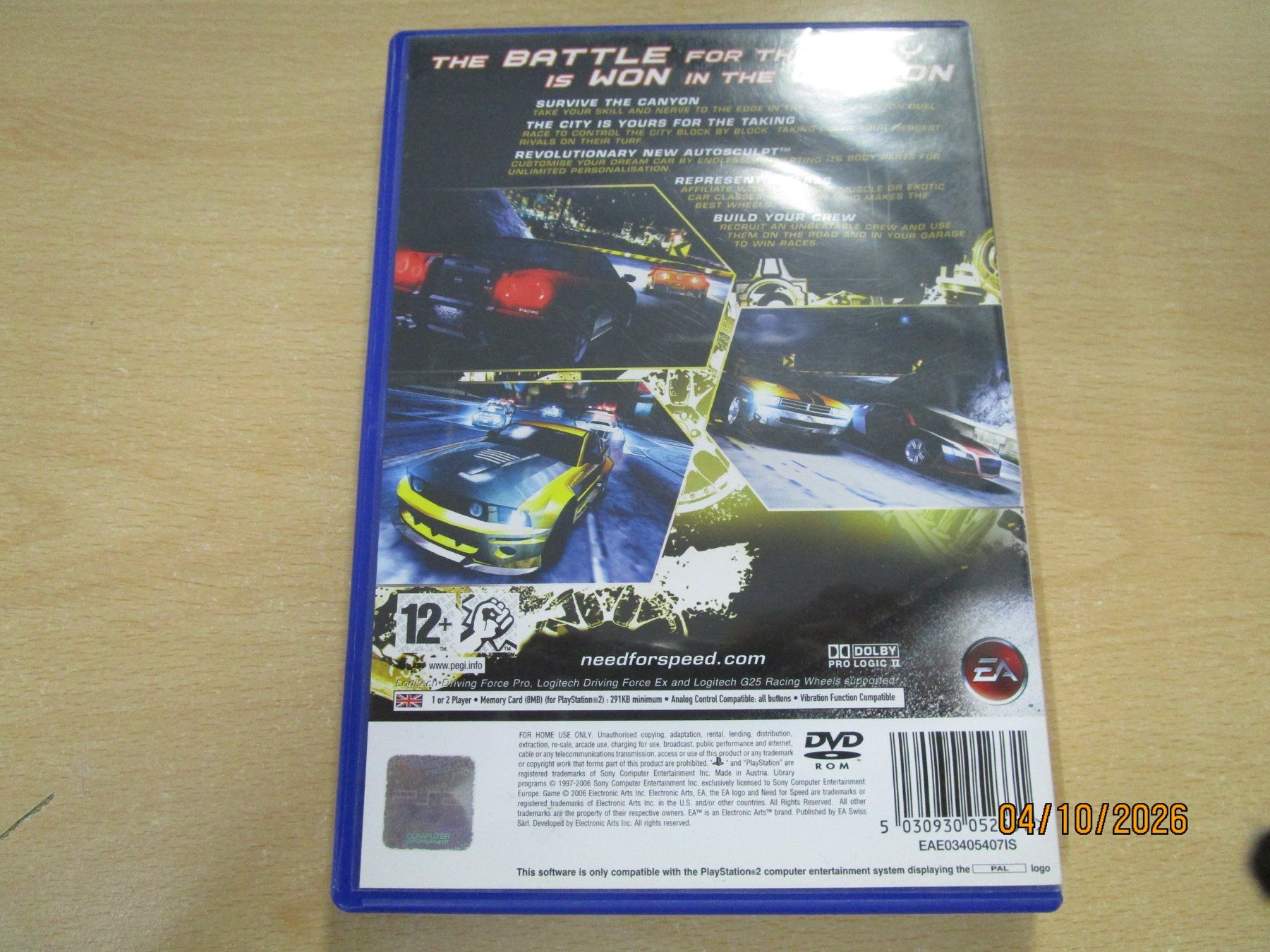 Sony Giochi: Need for Speed Carbon Sony Playstation 2 PS2 – Usato da Goldau venduto da agestuffer 1