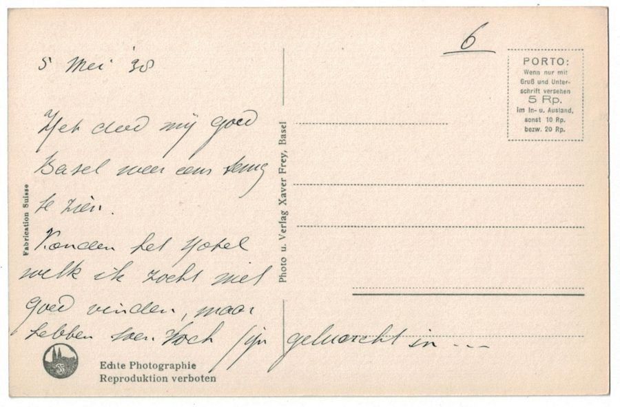 Cartoline postali: Basel, Rathaus, Oldtimer auf Marktplatz – Usato da Frauenfeld venduto da POML 1