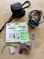 Digitalkamera Nikon Coolpix P3 gebraucht mit Zubehoer