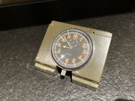 Helvetia Borduhr Fliegeruhr Cockpit Armee Saurer Berna FBW