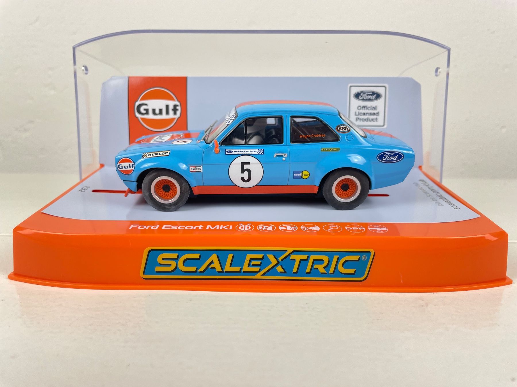 Piste: Scalextric C4530T Ford Escort MK1 Wayne Crabtree – Nuovo (secondo la descrizione) da Genthod venduto da lightyear63