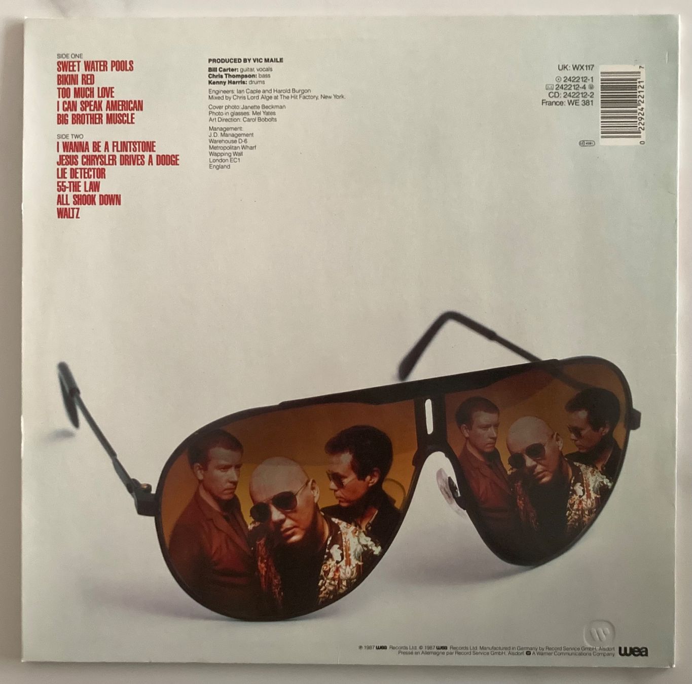 Dischi in vinile: THE SCREAMING BLUE MESSIAHS - BIKINI RED – Usato da Poliez-Pittet venduto da Newtown-Records 1