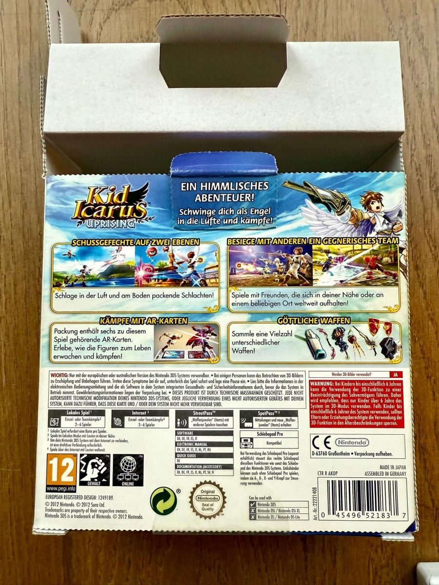 Nintendo Giochi: Kid Icarus Uprising / Nintendo 3DS – Usato da Läufelfingen venduto da Seraphim13 3