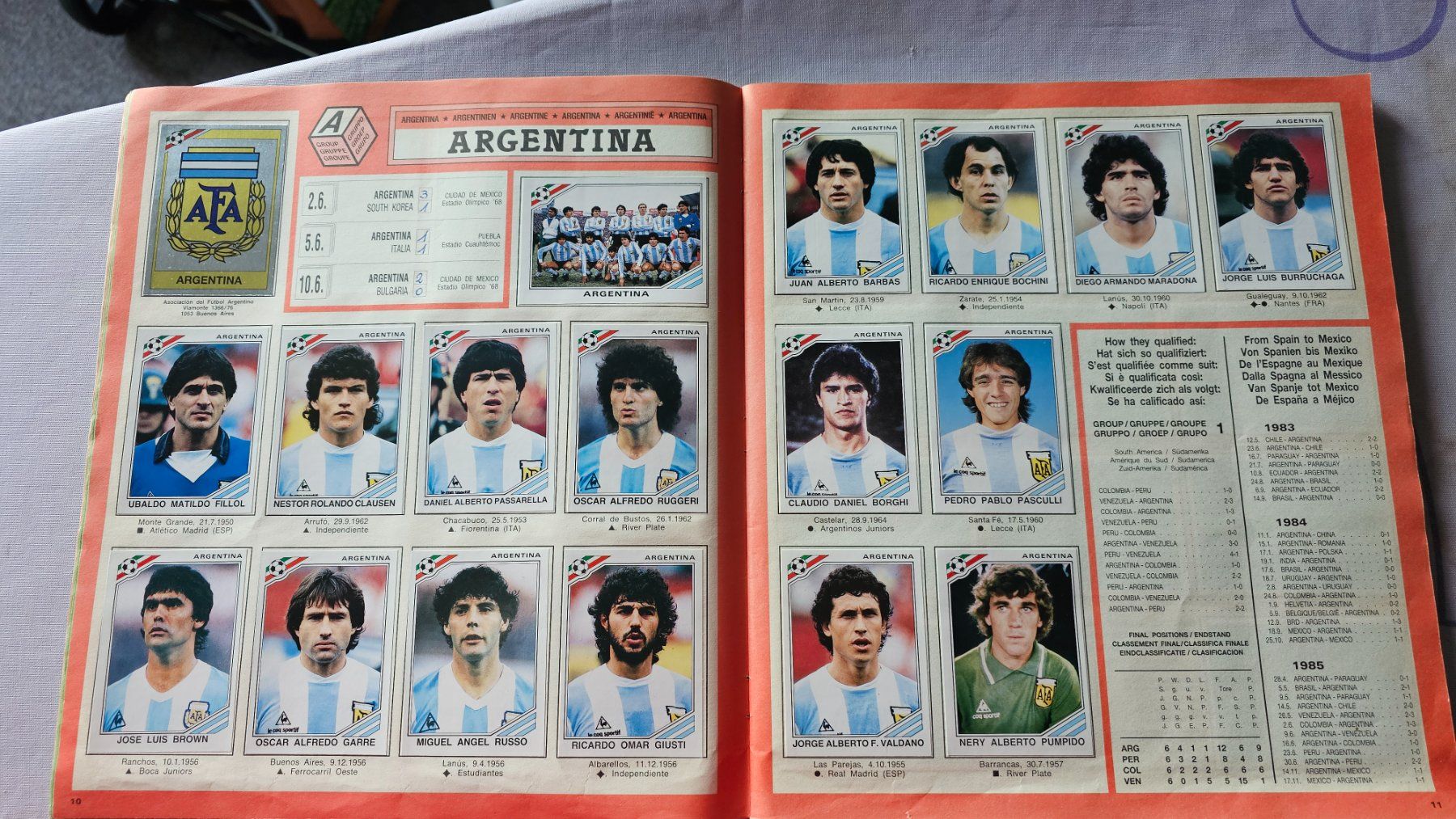Panini Album: Album Panini WM 1986 complet – Usato da Zug venduto da alt_9p2z 4