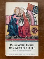 Manesse; Deutsche Lyrik des Mittelalters