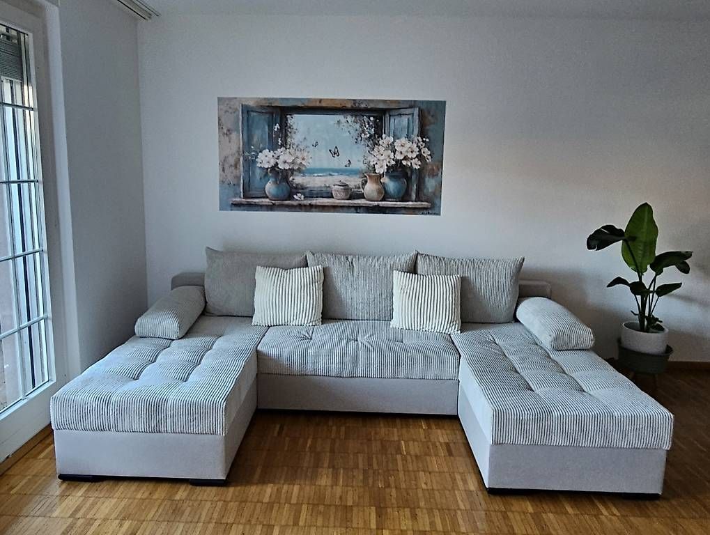 Sofas: Sofa mit Bettfunktion – D'occasion à Buchs AG par gigigigigigi 1