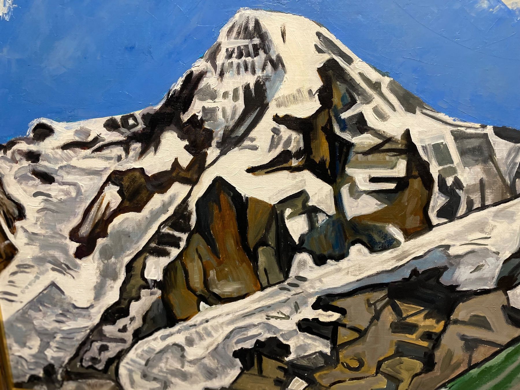 Tableaux: Oelgemälde nach Ferdinand Hodler – D'occasion à Fidaz par KunstsammlerGR60 1