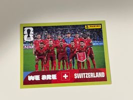 SUI 13 Panini WM26 Teamfoto Schweiz