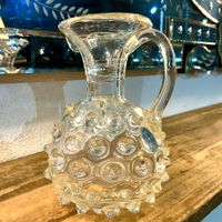 MURANO VINTAGE VASE/KRUG AUS 70-ER, H-14 CM