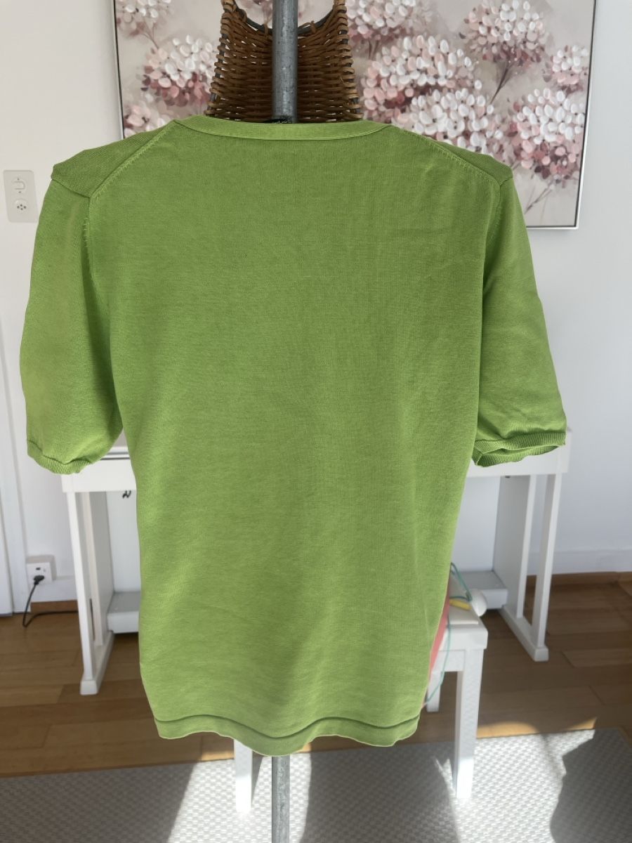 Maglioni & Felpe: Pullover mit V-Ausschnitt, grün, 45% Seide, XL – Usato da Solothurn venduto da Bobesch08 3