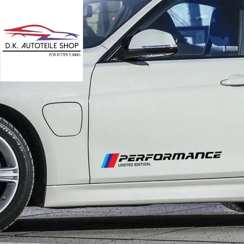 Aufkleber: BMW M Performance Kleber 50 cm Lang Schwarz NEU  2er Set – Neu und originalverpackt aus Balsthal von D.K.Autoteile8 2