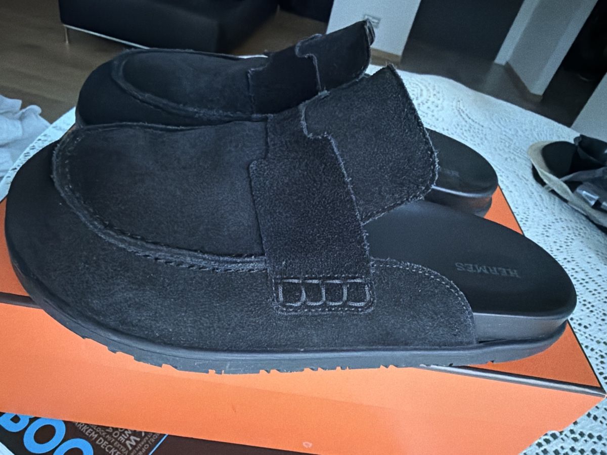 Hermès Scarpe da uomo: Hermes suede slippers size 40 – Nuovo (secondo la descrizione) da Genève venduto da val_rp9x 1