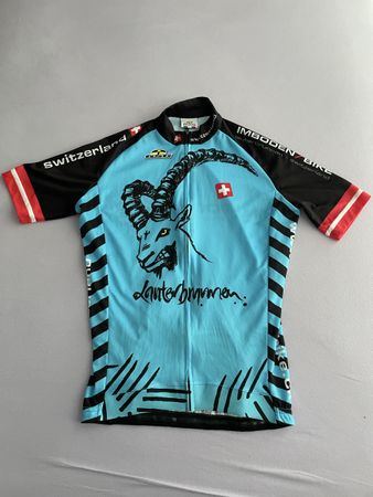 Imboden Bike Lauterbrunnen Switzerland Cycling Jersey, Rare!