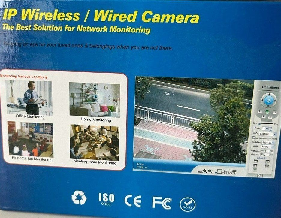 Camcorder: IP  wireless 7 wired  (NEU) – Neu und originalverpackt aus Zuchwil von Beppe_25.3 5