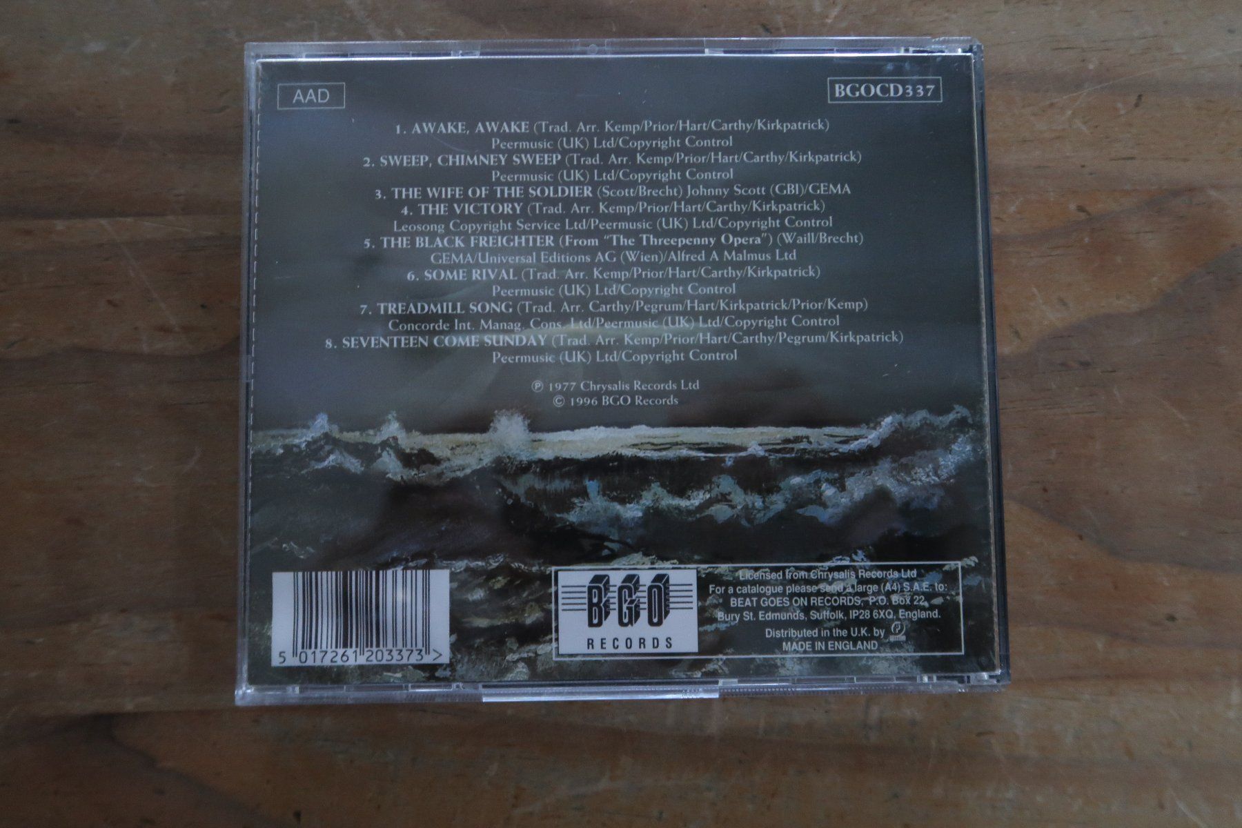 CD: STEELEYE SPAN - STORM FORCE TEN - CD – Usato da Basel venduto da Patiscat 1