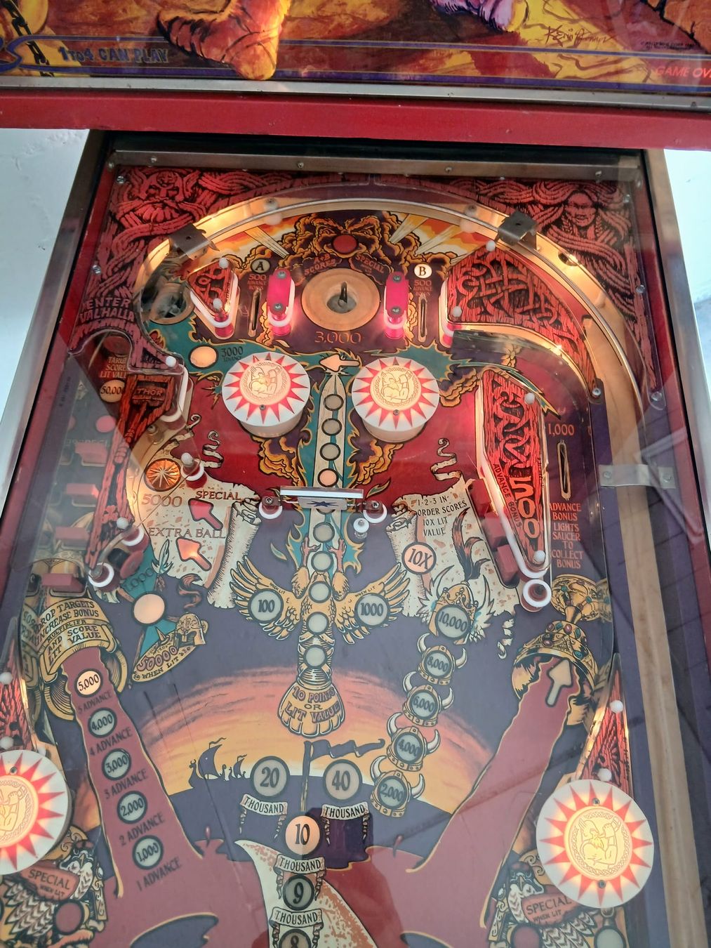 Flipper: flipperkasten flipper Bally viking – Usato da Leibstadt venduto da Retrowelt 5