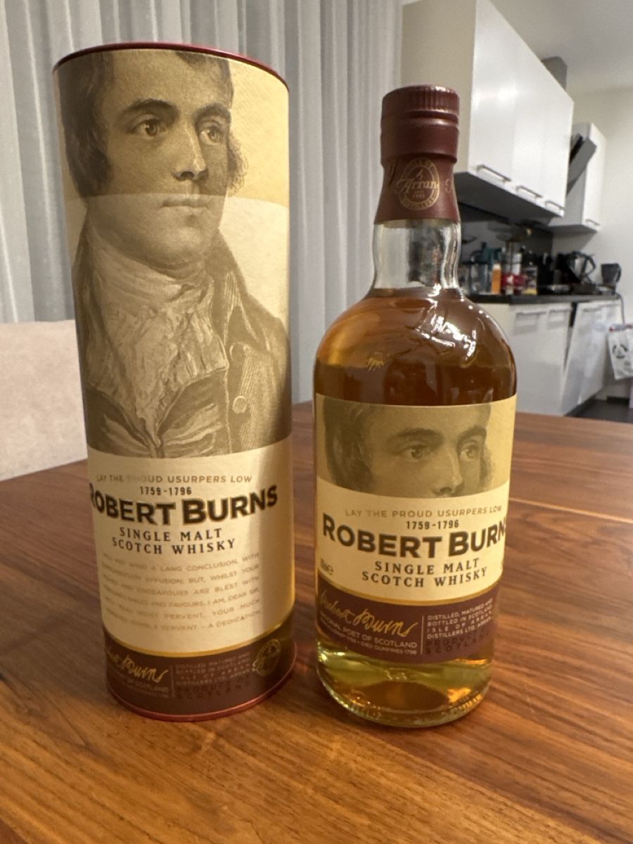 Arran Bevande alcoliche: Arran Robert Burns edition! – Nuovo (secondo la descrizione) da Oftringen venduto da Trainer90
