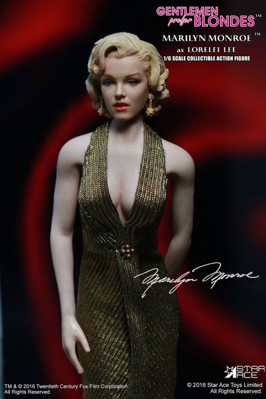 Giocattoli: 1/6 Marilyn Monroe "Lorelei Lee" Gold Dress ver. – Nuovo e nell'imballaggio originale da Vuadens venduto da Chouchoujapan 3
