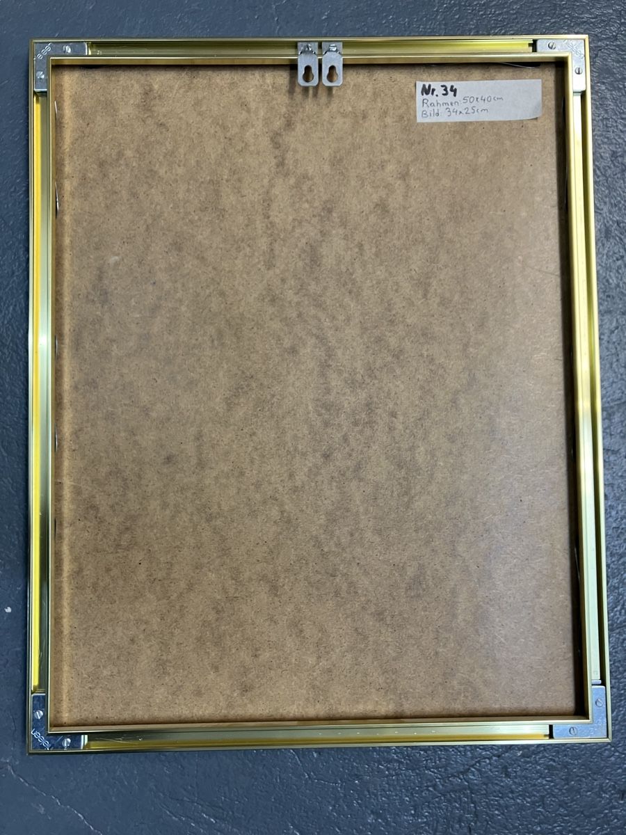 Gemälde:  L. Wassmann aquarel mit schöne Rahmen – Gebraucht aus Zürich von otomado 4