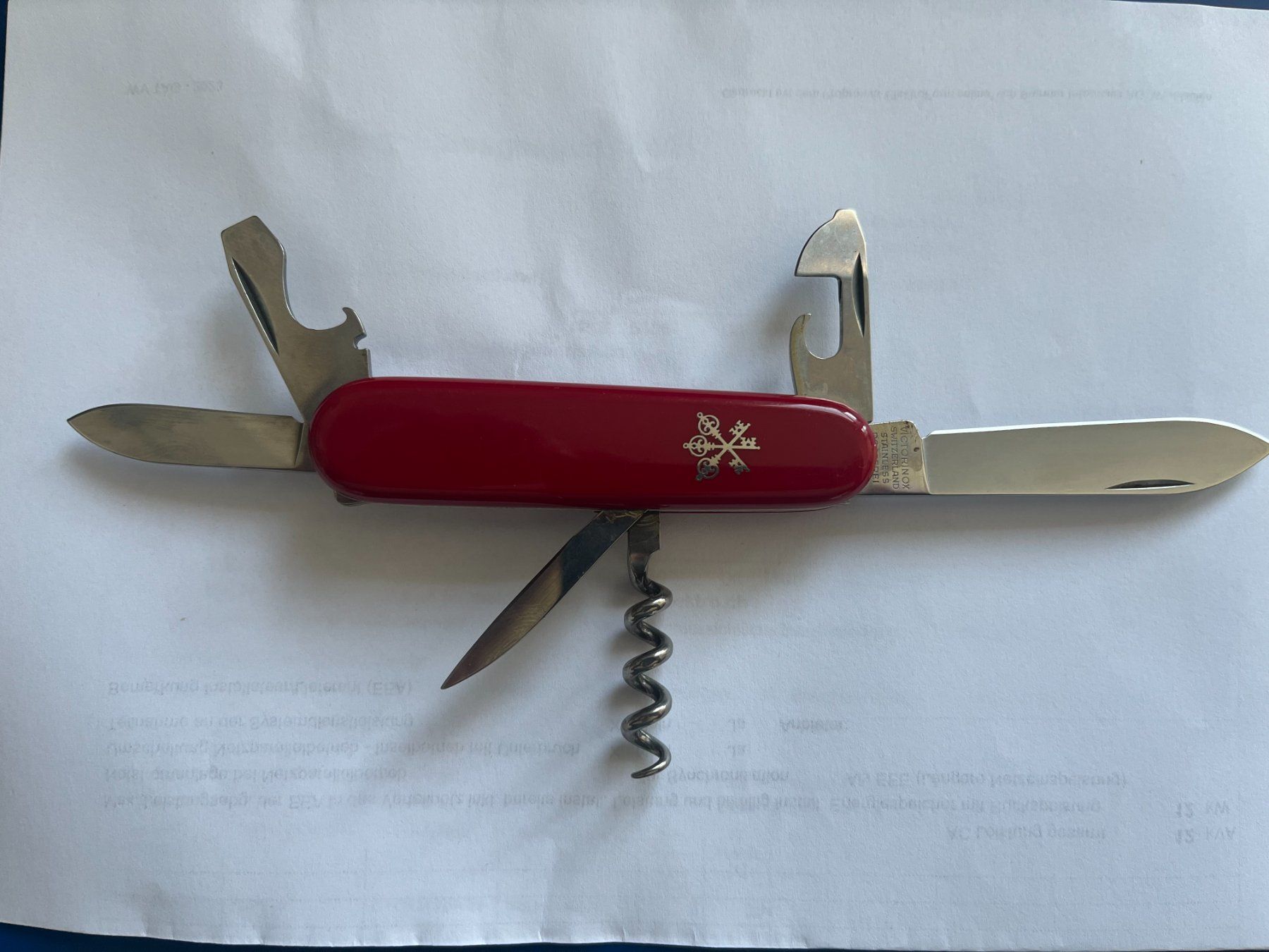 Victorinox Taschenmesser: Victorinox -Messer UBS – Gebraucht aus Dintikon von Redgar58 2