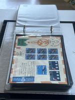 Briefmarken Album mit Einschussblätter Liechtenstein(I15)