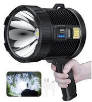 Wiederauf ladbarer Scheinwerfer 90000Lumen LED Taschenlampe