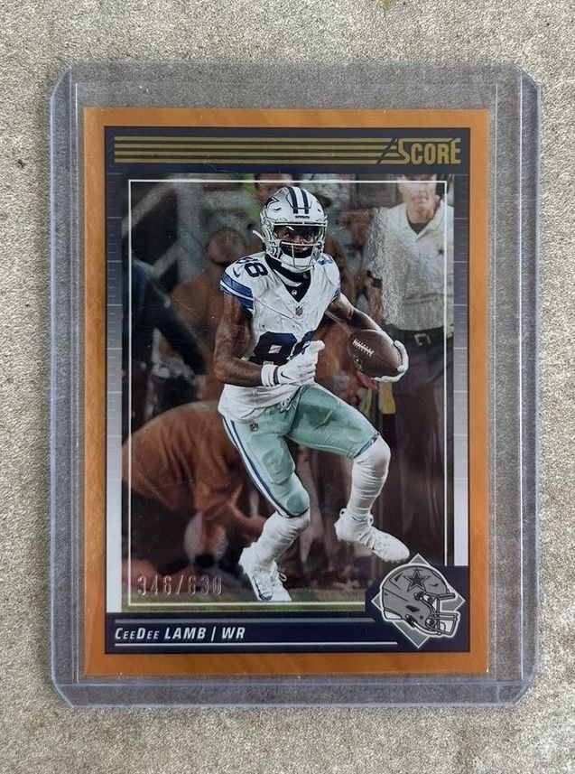 NFL Sammelbilder & Trading cards: 2024 Panini Score Ceedee Lamb Orange refractor /630🔥 – Gebraucht aus Chavannes-des-Bois von tr_sportscards
