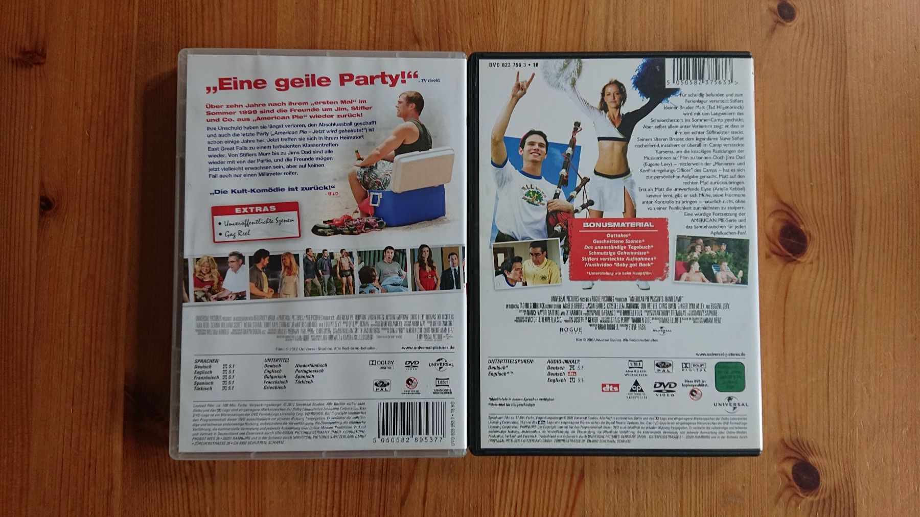 Tutti i DVDs: AMERICAN PIE 1 bis 5 auf DVD – Usato da Wilderswil venduto da Exebub 4