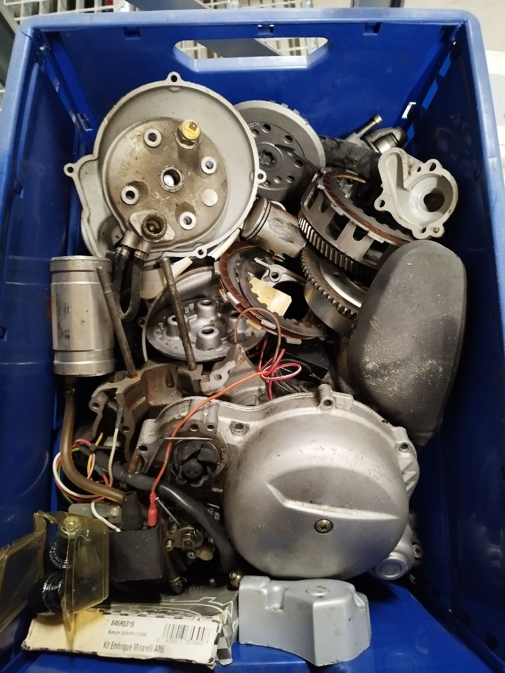 Motori Minarelli Motori: Minarelli AM6 Motor + Einzelteile  – Difettoso da Brislach venduto da SAAB_11 4