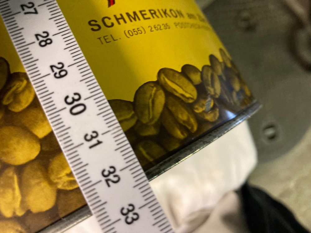 Blechbüchse Kuster Schmerikon SG (Gebraucht) in Filzbach für CHF 30 ...