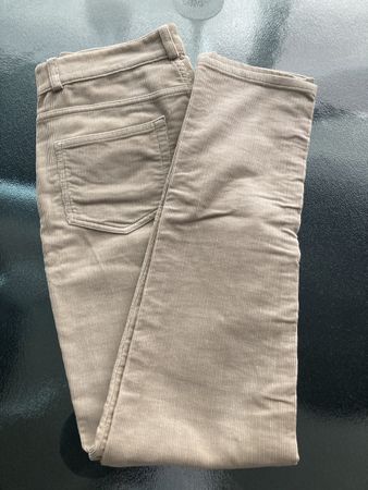 Loro Piana Hose Cord beige, Top Zustand, Gr. IT40 wie 34
