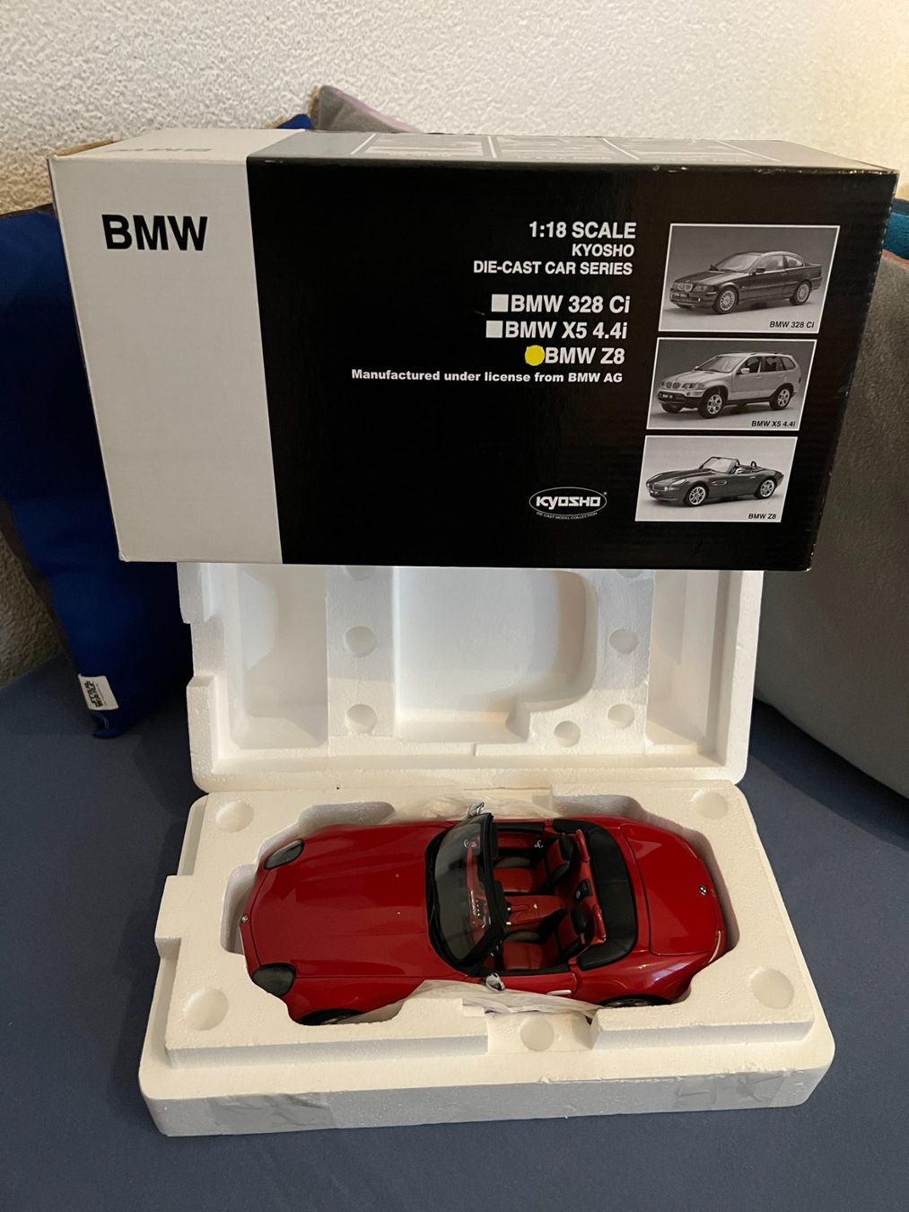Kyosho Modellini d'auto: BMW Z8 1:18 – Nuovo (secondo la descrizione) da Reinach AG venduto da Pimpmyburger 3