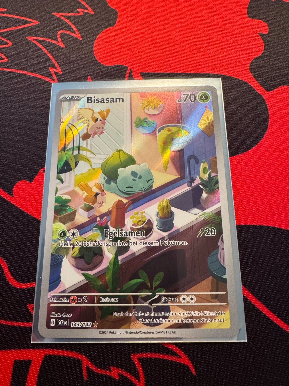 Pokémon Carte collezionabili: Bisasam (SCR 143) - Stellarkrone – Nuovo (secondo la descrizione) da Bülach venduto da Pfrenzel