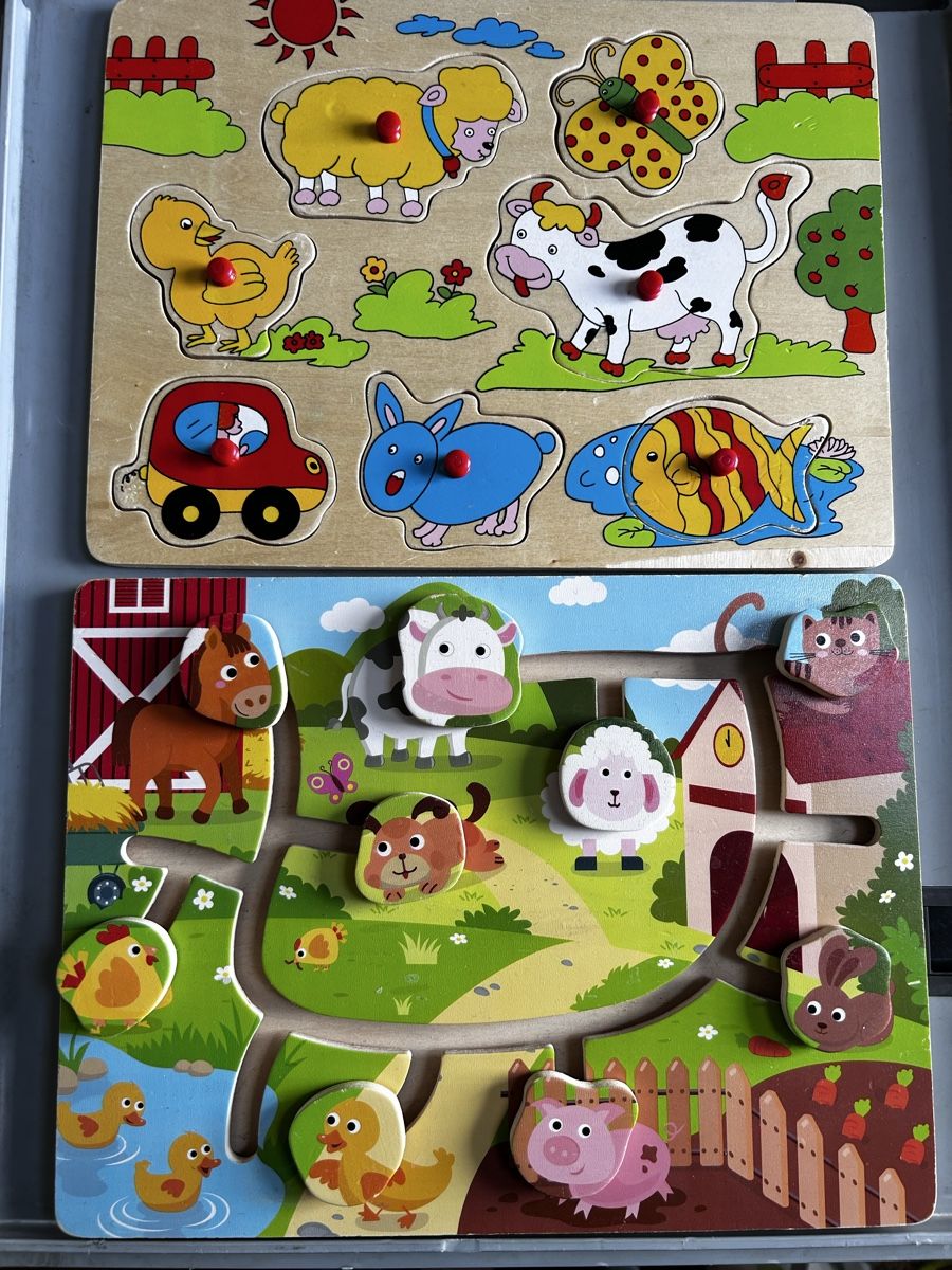Puzzle: Holzpuzzle 4 Stück – Usato da Sarmenstorf venduto da ramoeneli