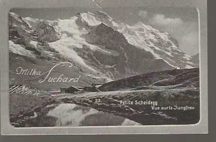 Ansichtskarten: carte postale Suchard Milka  Petite Scheidegg – Gebraucht aus Sorvilier von carose01