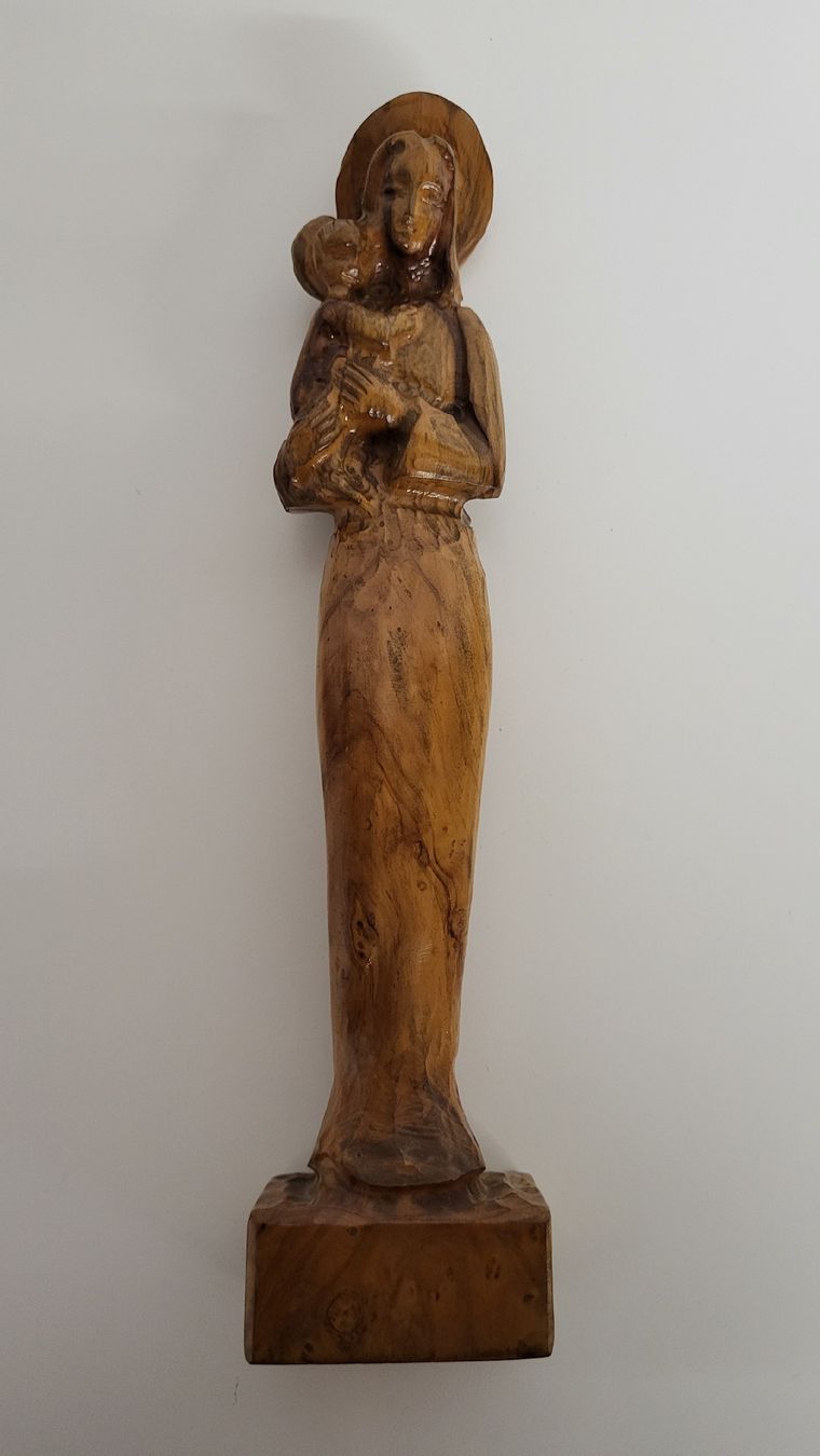 Xilografie: Maria Holzschnitzerei – Usato da Arbon venduto da barancek01 7