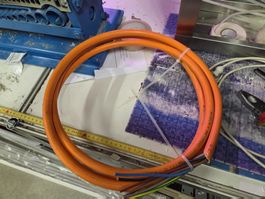 Kabel 5x6 5G6 TT 3LNPE 3m verlägekabel instationskabel